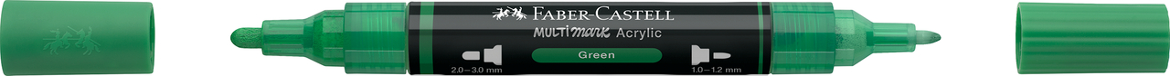 Marker acrilic multimark cul. 316 verde faber-castell [2]