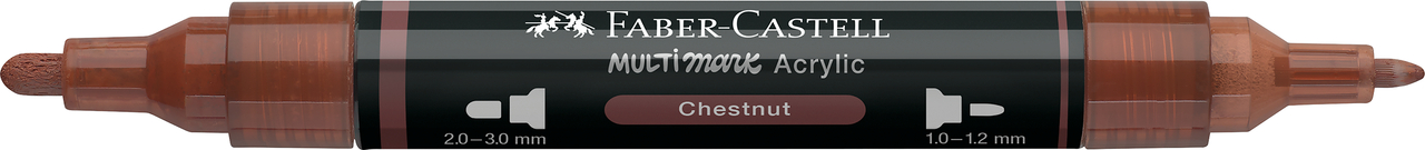 Marker acrilic multimark cul. 378 maro nuca faber-castell [1]