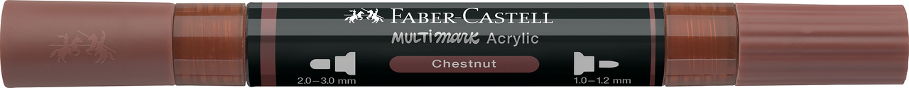 Marker acrilic multimark cul. 378 maro nuca faber-castell [3]