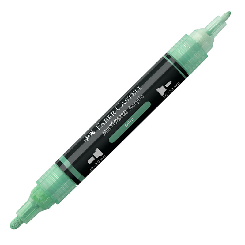 Art & Craft si Artizanat - Marker acrilic multimark cul. 412 menta faber-castell