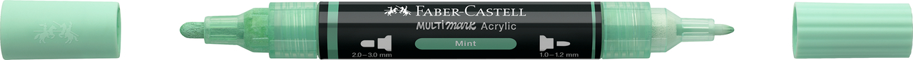Marker acrilic multimark cul. 412 menta faber-castell [2]