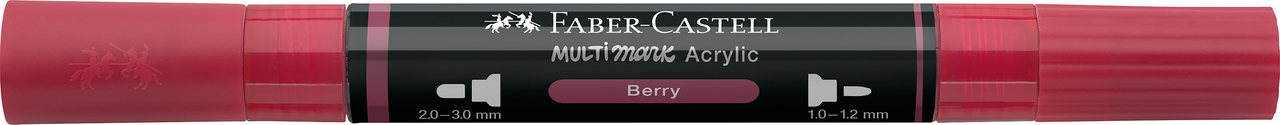 Marker acrilic multimark cul. 433 zmeura faber-castell [2]