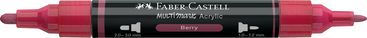 Marker acrilic multimark cul. 433 zmeura faber-castell [1]
