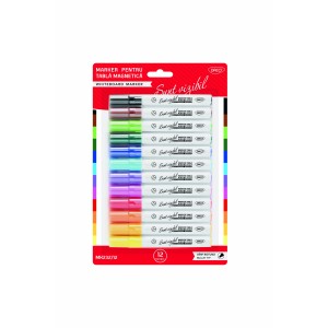 Birotică și Papetărie - Marker tabla magnetica set 12 daco mk232/12