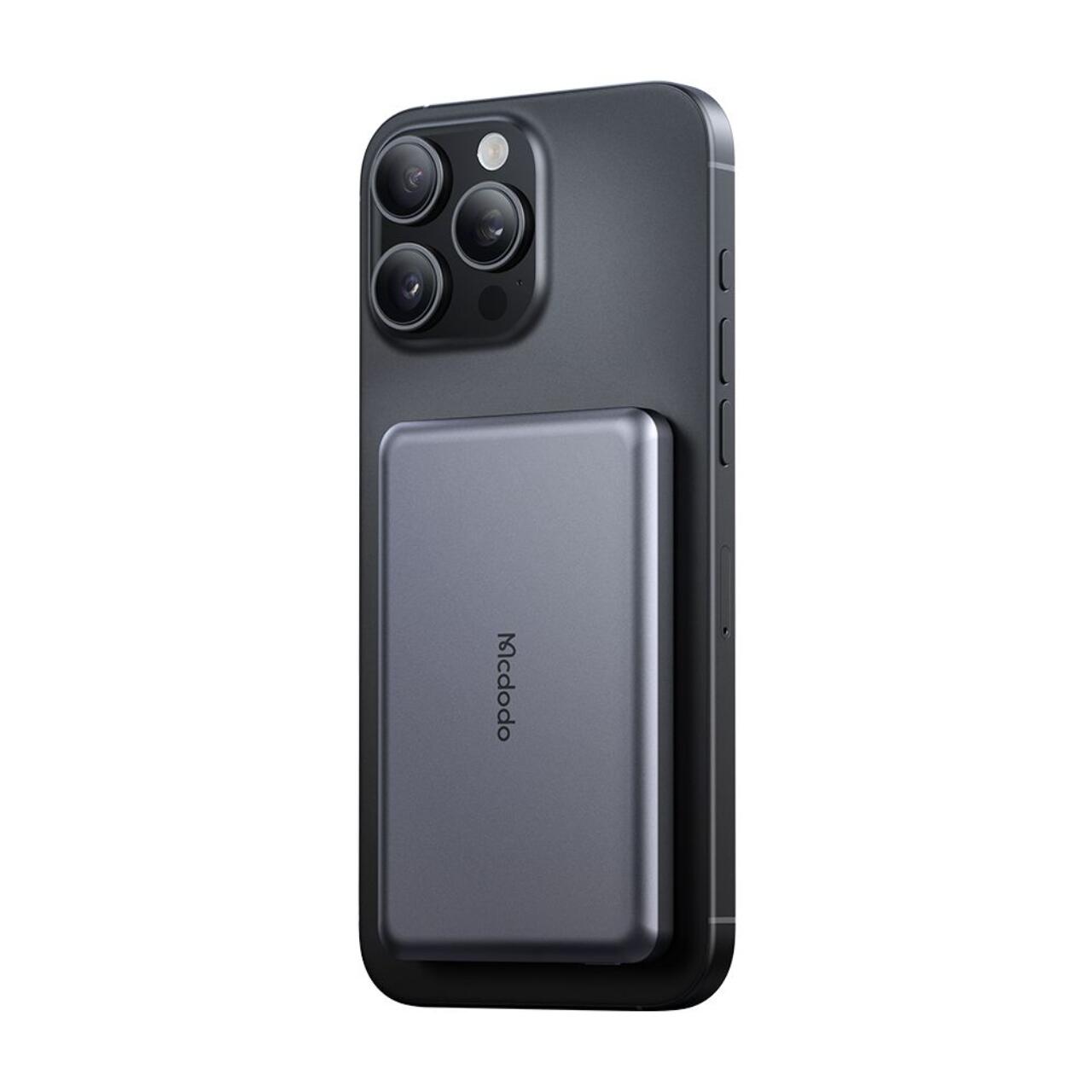 Mcdodo Acumulator Extern 5000mAh Meta Series Ultra-Thin Design, 20W, Negru [12]