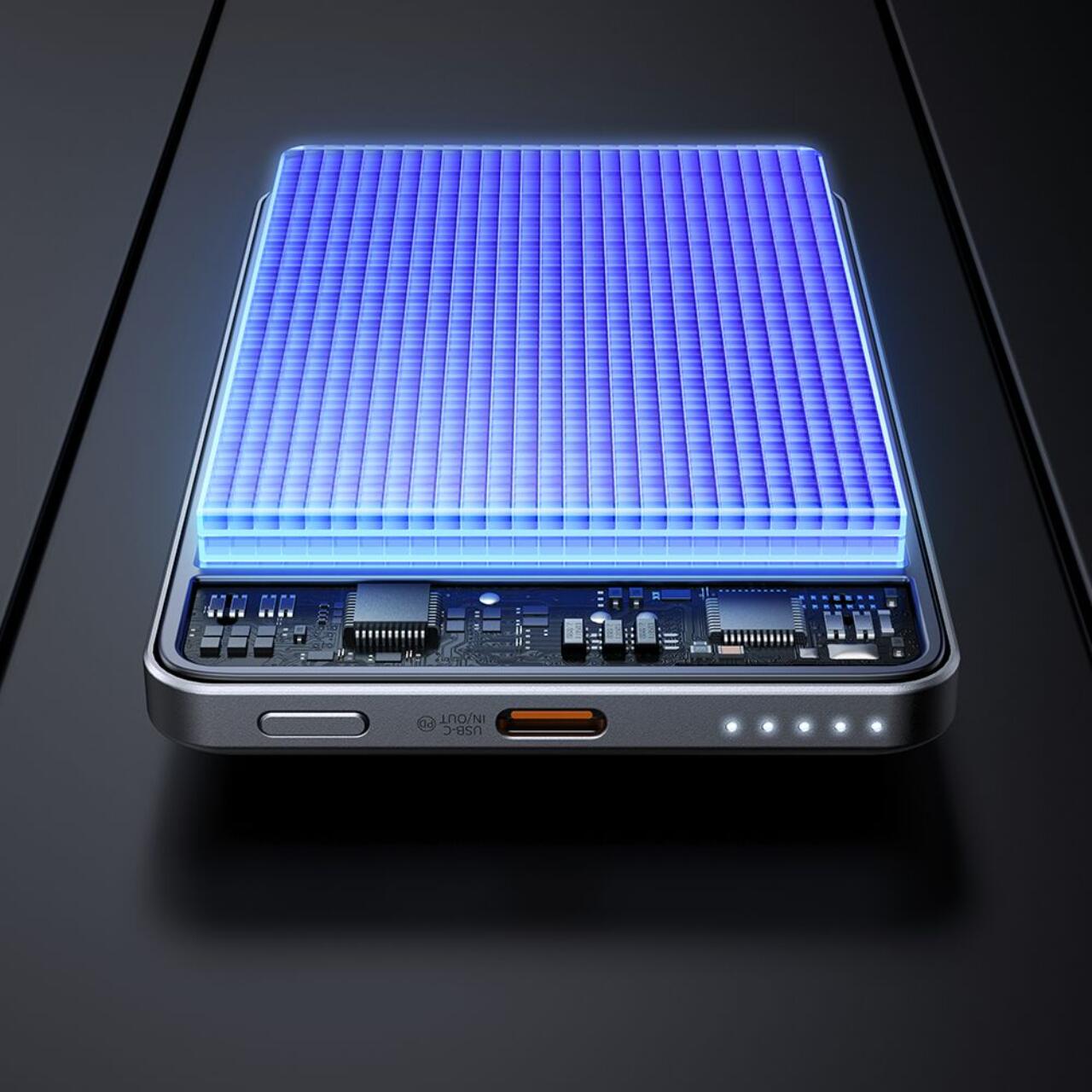 Mcdodo Acumulator Extern 5000mAh Meta Series Ultra-Thin Design, 20W, Negru [3]