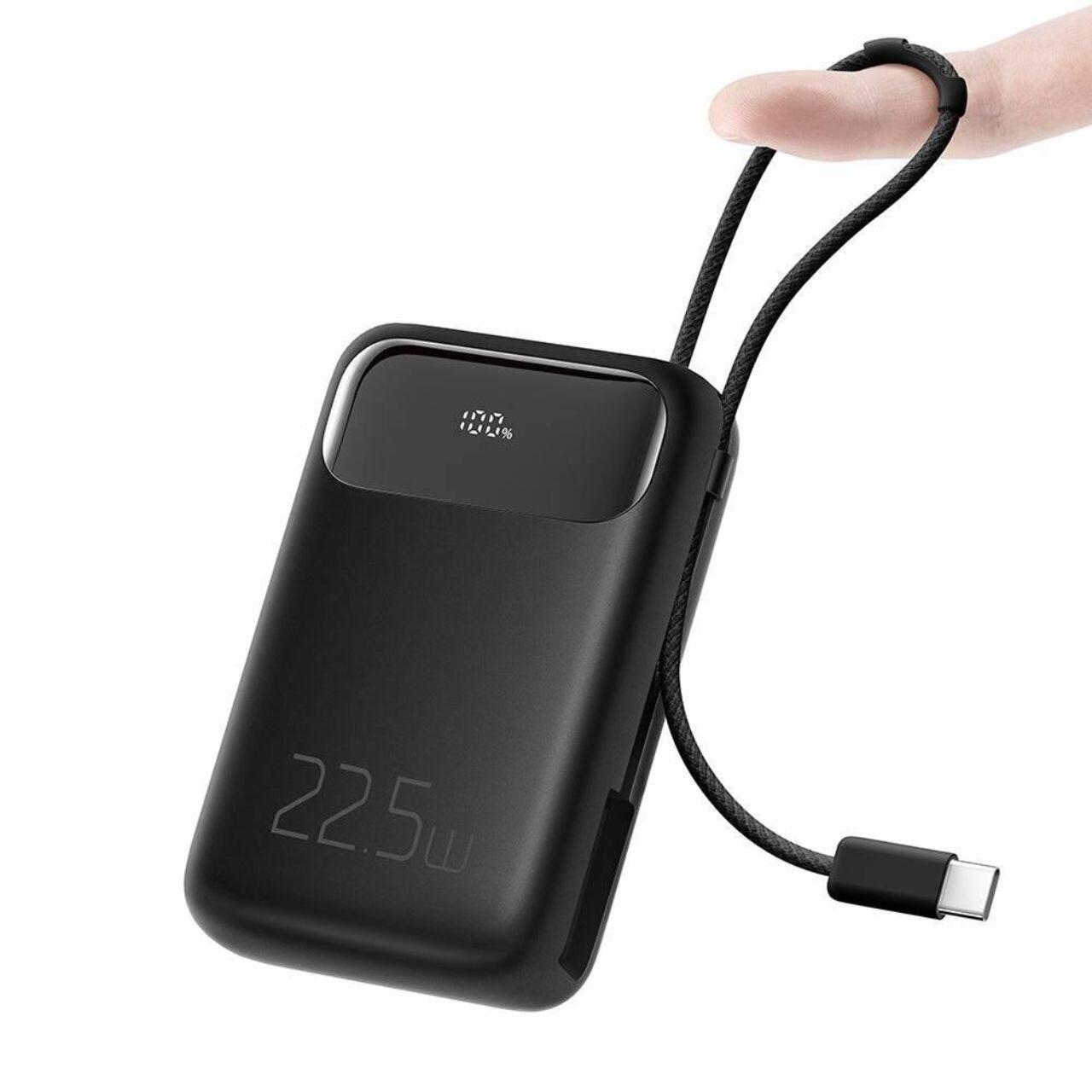 Mcdodo Acumulator Extern Digial Display 10000mAh, 22.5W, cablu Type-C inclus, Negru [1]
