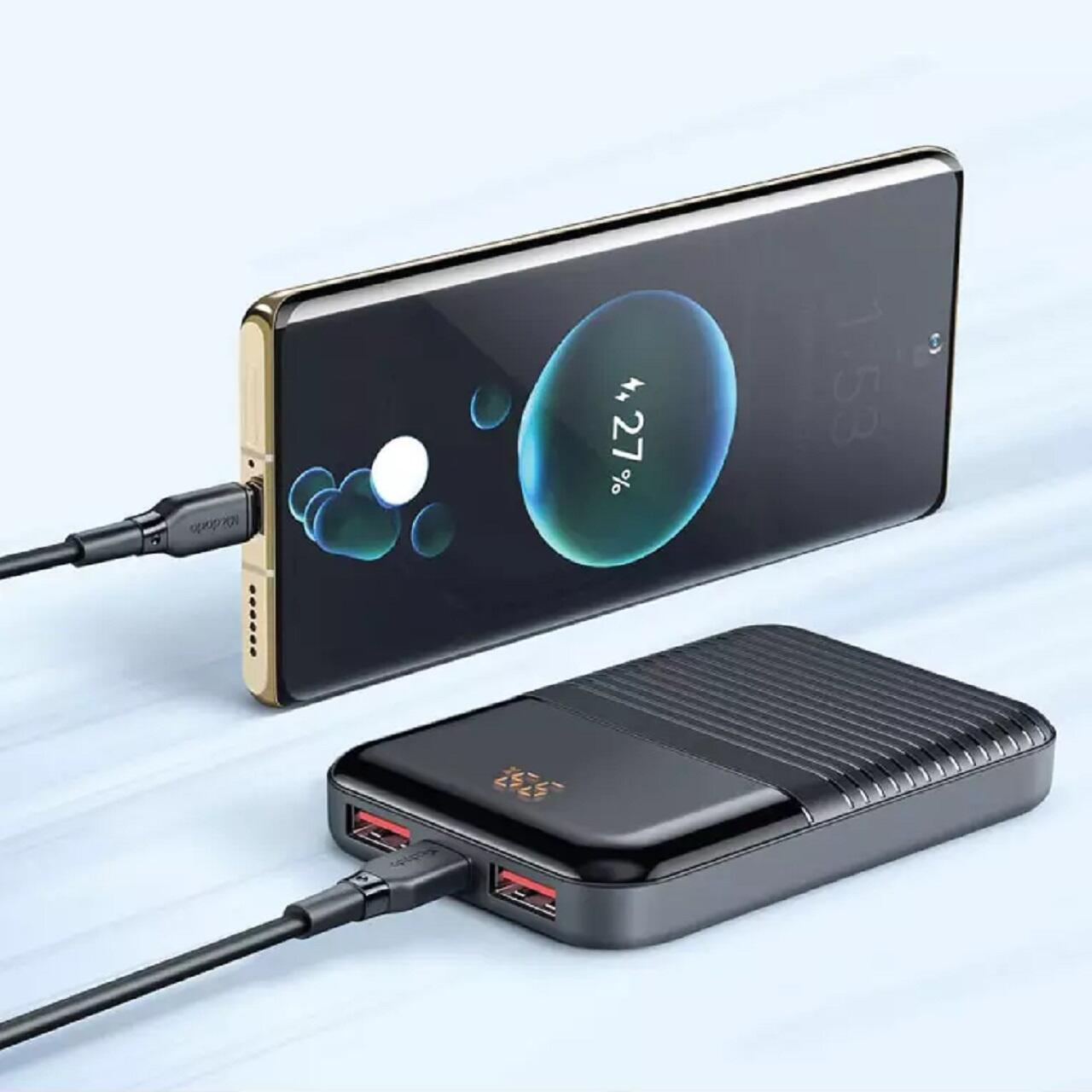 Mcdodo Acumulator Extern Moon Series Mini Digital Display 10000mAh, 22.5W, Negru [2]