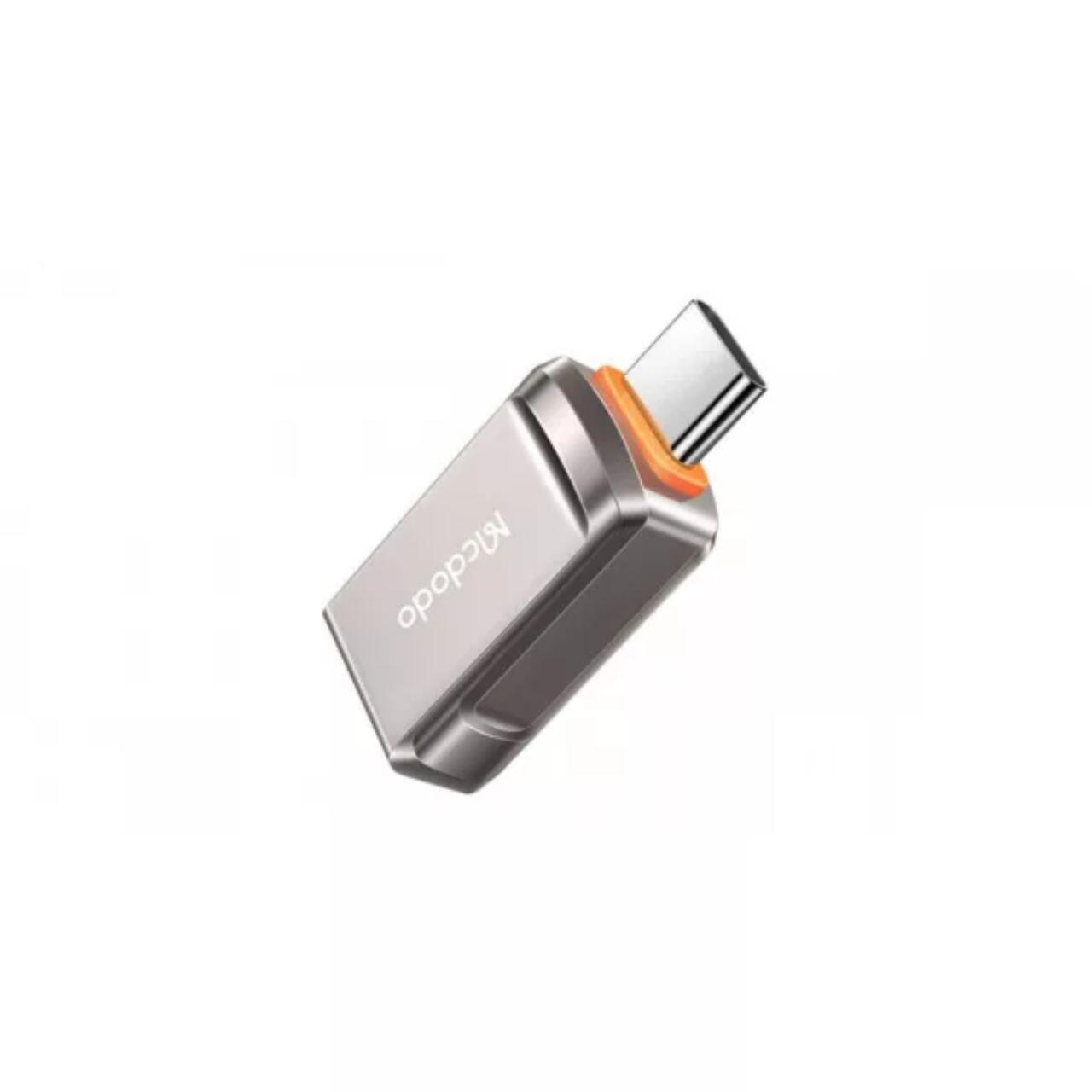 Laptop, Tablete & Telefoane - Mcdodo Adaptor OTG USB 3.0 la Type-C Dark Grey