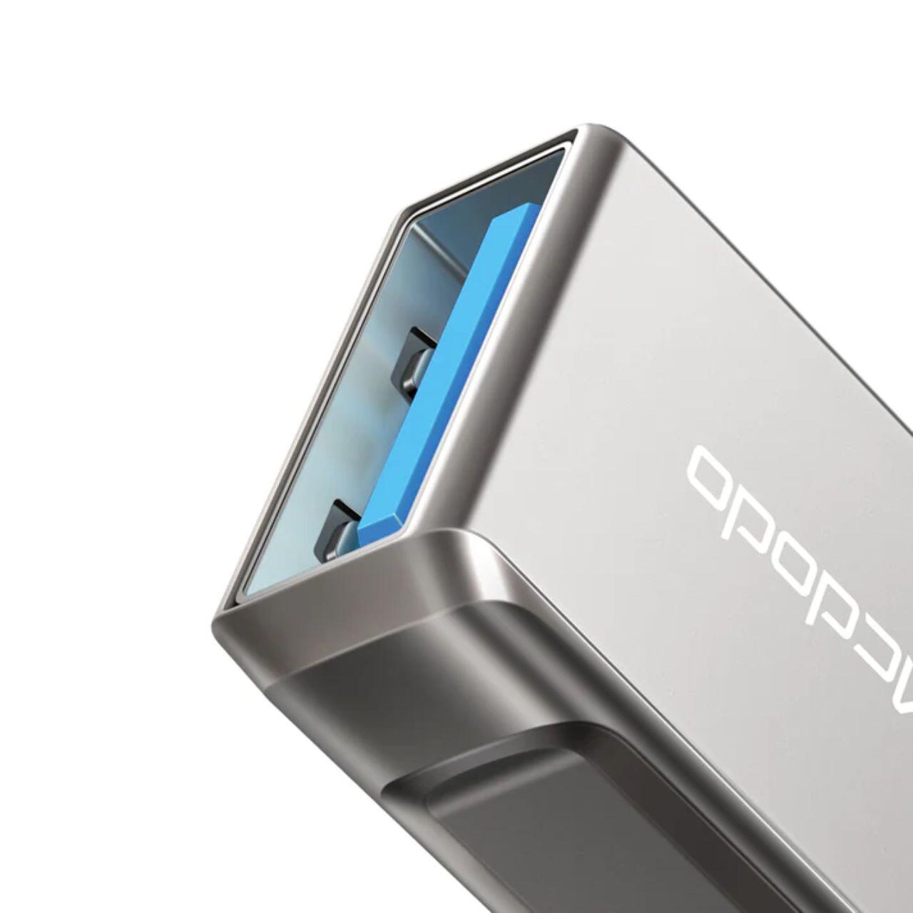 Mcdodo Adaptor OTG USB 3.0 la Type-C Dark Grey [3]
