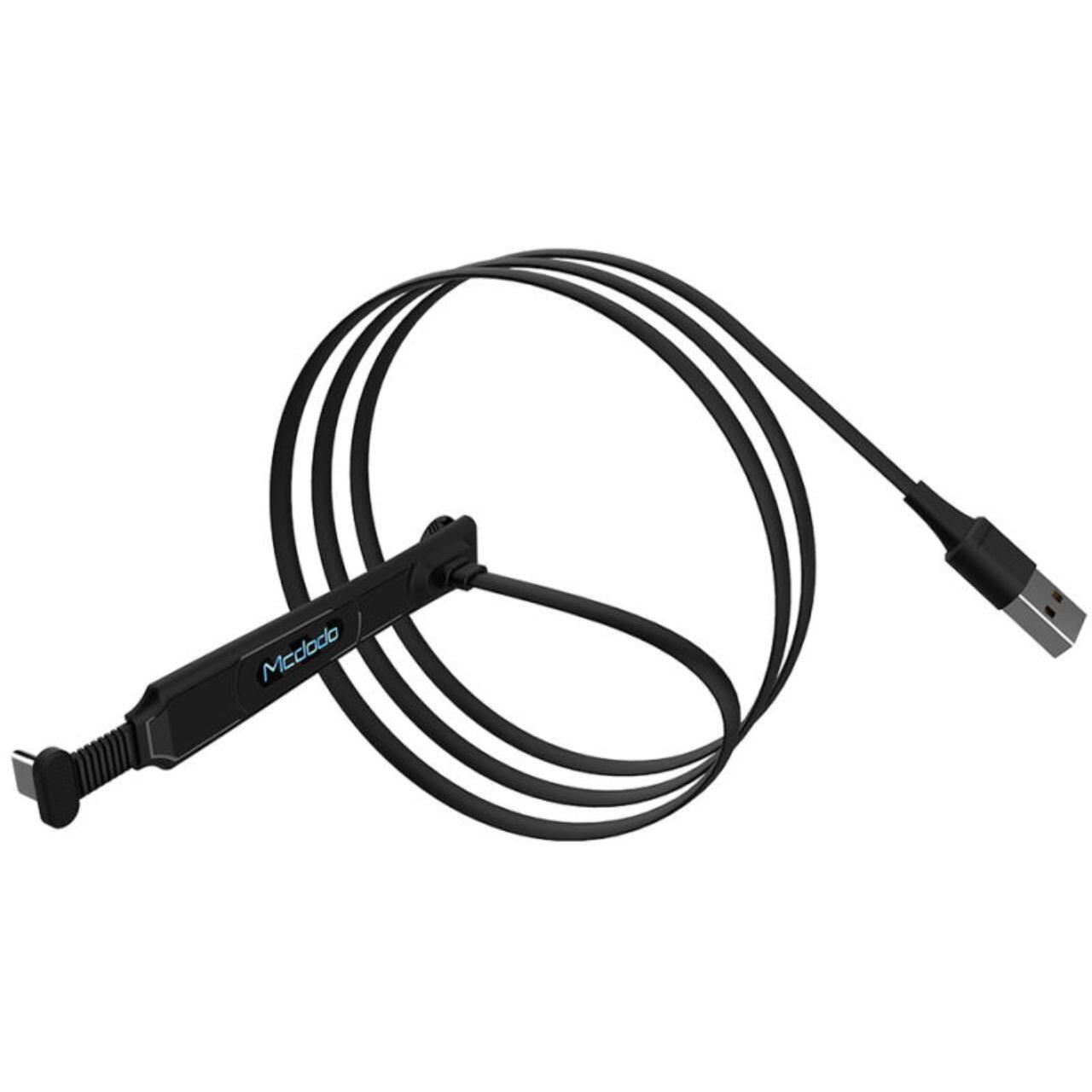 Cablu Type-C Mcdodo Thor Series Gaming Black (2A, 1.5m) [4]