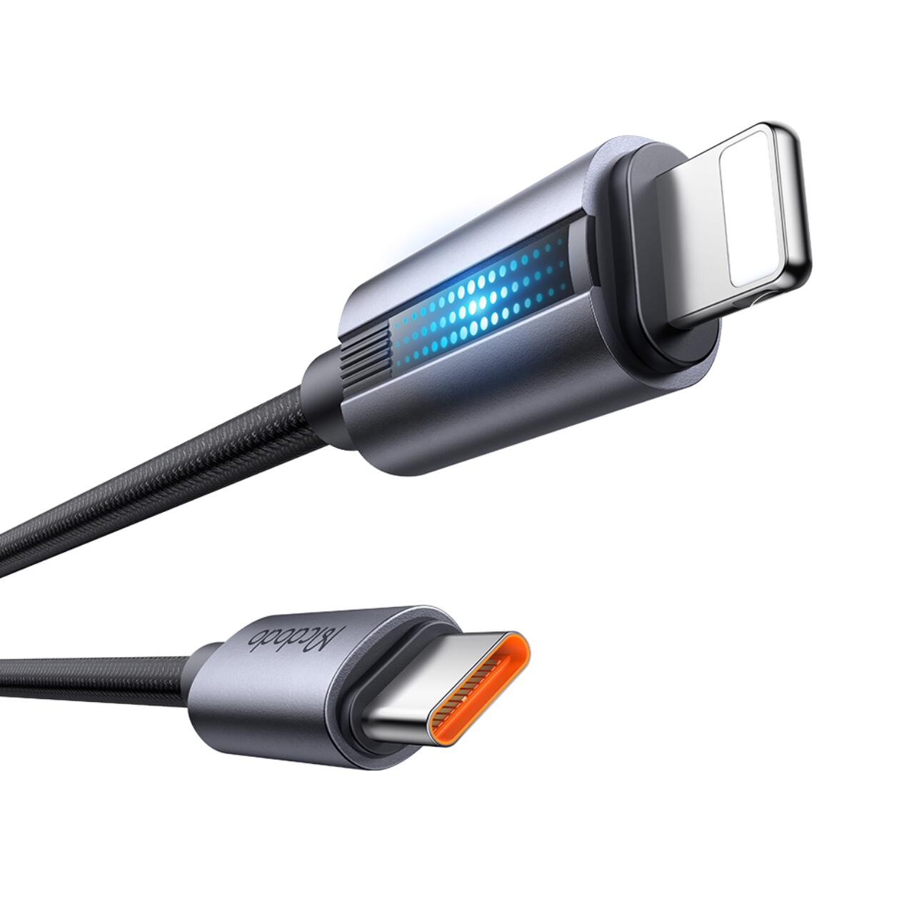 Mcdodo Cablu Type-C la Lightning 36W, Fast Charging, 3A, 1.2m, Negru [5]