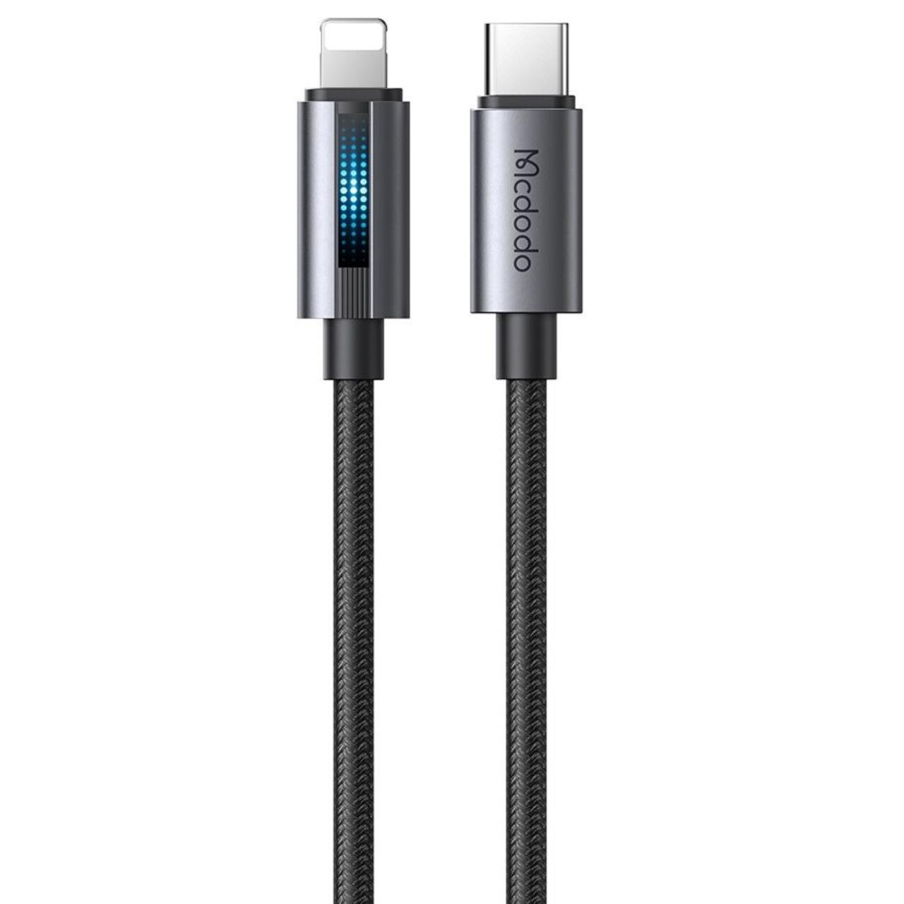 Mcdodo Cablu Type-C la Lightning 36W, Fast Charging, 3A, 1.2m, Negru [7]