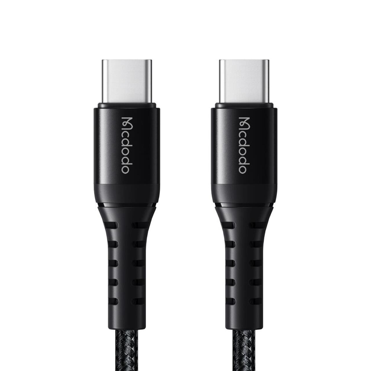Mcdodo Cablu Type-C la Type-C Fast Charging PD 60W, 1m, Negru [1]
