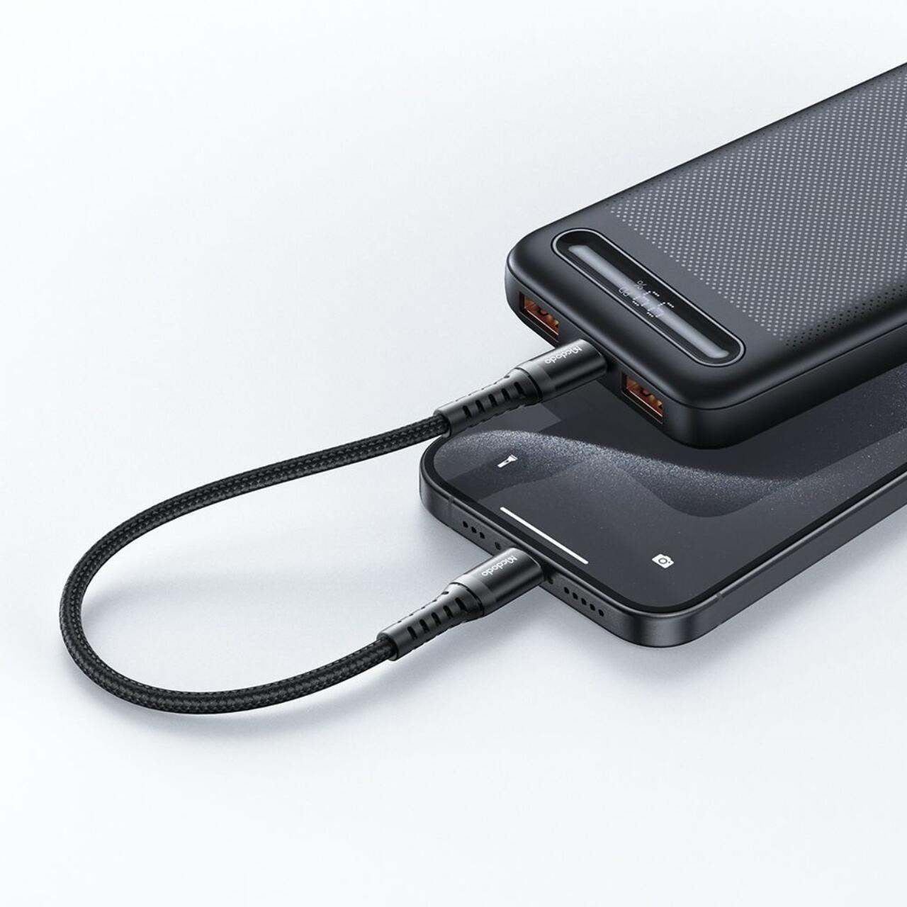 Laptop, Tablete & Telefoane - Mcdodo Cablu Type-C la Type-C Fast Charging PD 60W, 1m, Negru