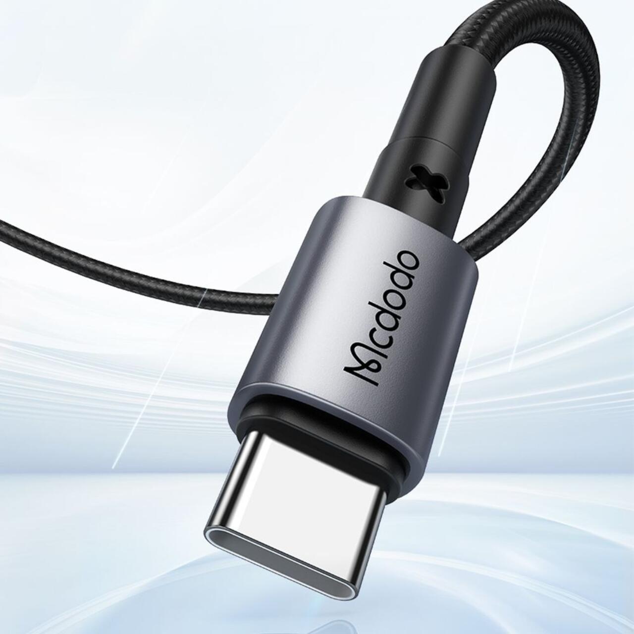 Mcdodo Cablu Type-C la Type-C Fast Charging PD 65W, 3.25A, 1m, Negru [1]