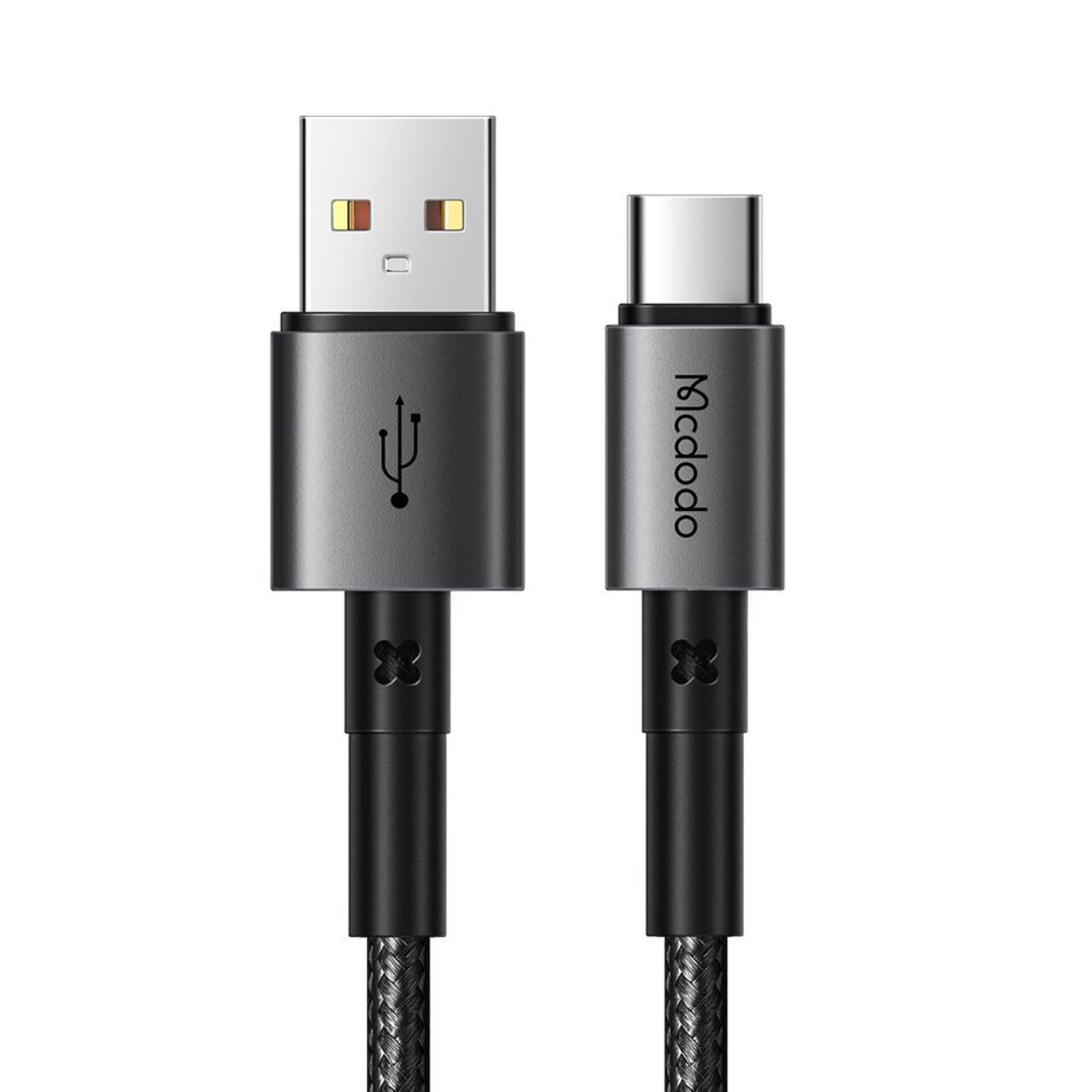 Mcdodo Cablu USB-A la Type-C 100W, PD Fast Charging, 3A, 1.2m, Negru [1]