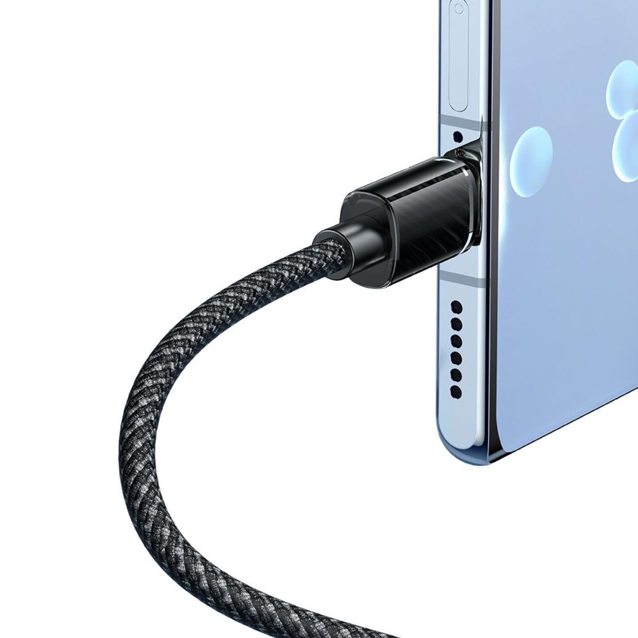 Mcdodo Cablu USB-A la Type-C Fast Charging, 100W, 1.2m, Negru [1]