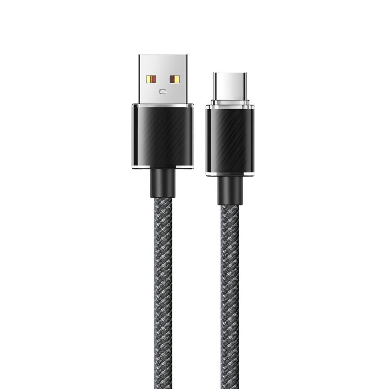 Mcdodo Cablu USB-A la Type-C Fast Charging, 100W, 1.2m, Negru [3]