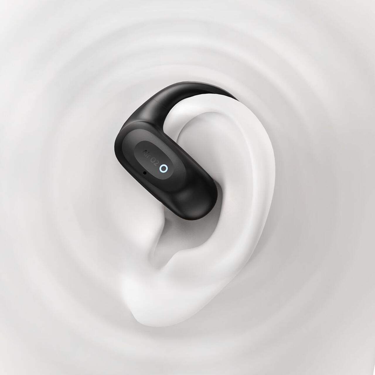 Laptop, Tablete & Telefoane - Mcdodo Casti Bluetooth Wireless Open-Ear OWS Air O2 Series, Design ergonomic, Negru