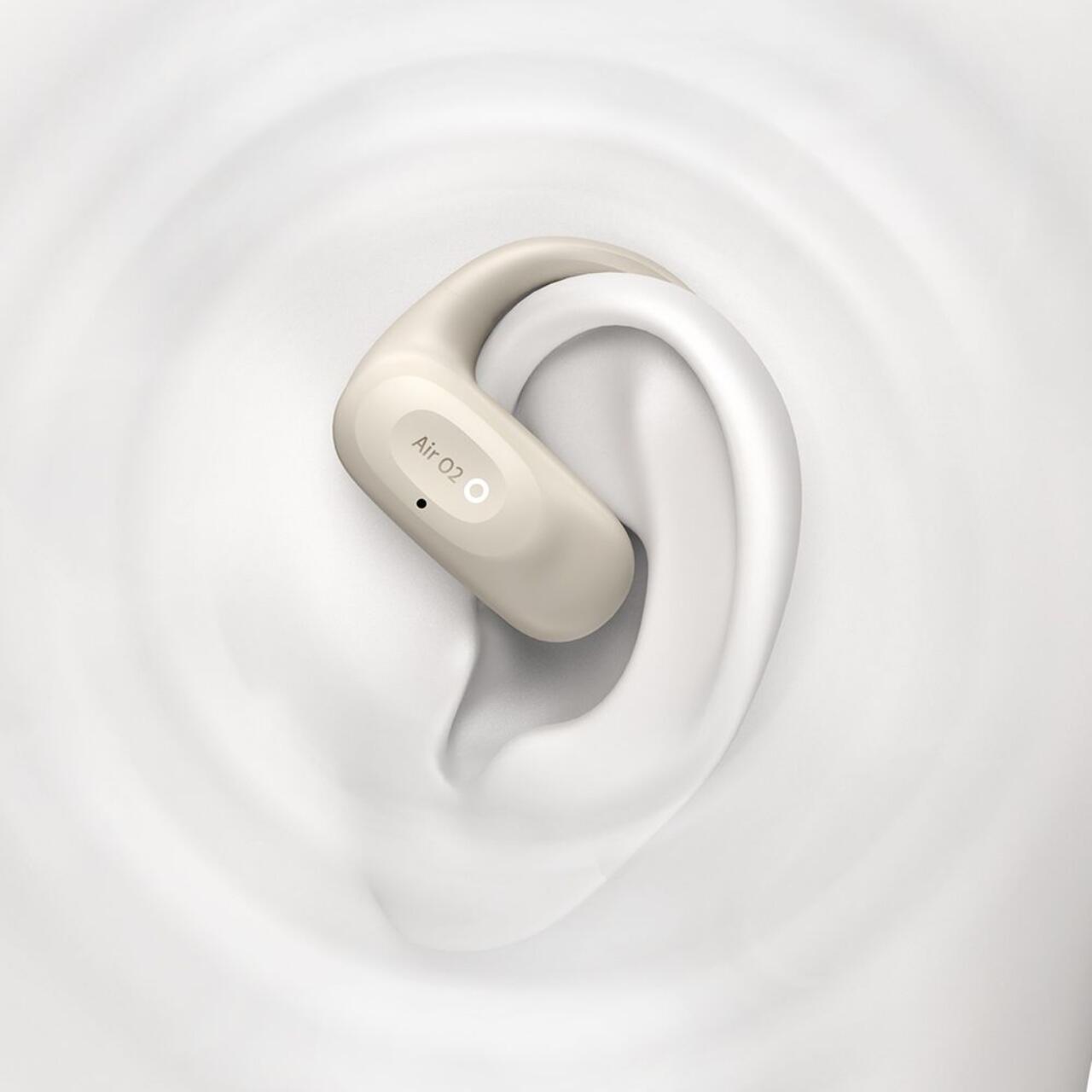 Mcdodo Casti Bluetooth Wireless Open-Ear OWS Air O2 Series, Design ergonomic, Bej [1]
