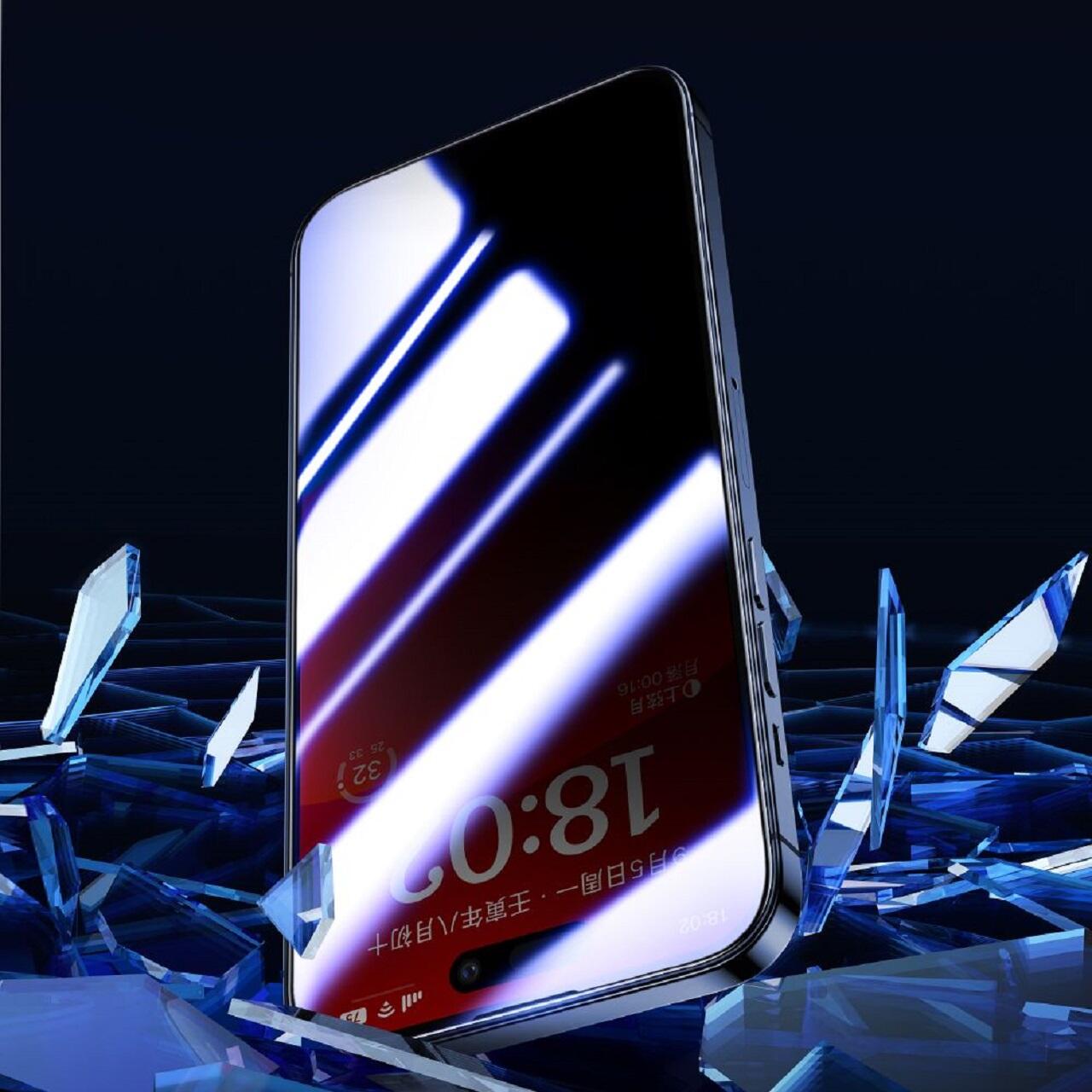 Mcdodo Folie Sticla iPhone 15 Pro Transparent [1]