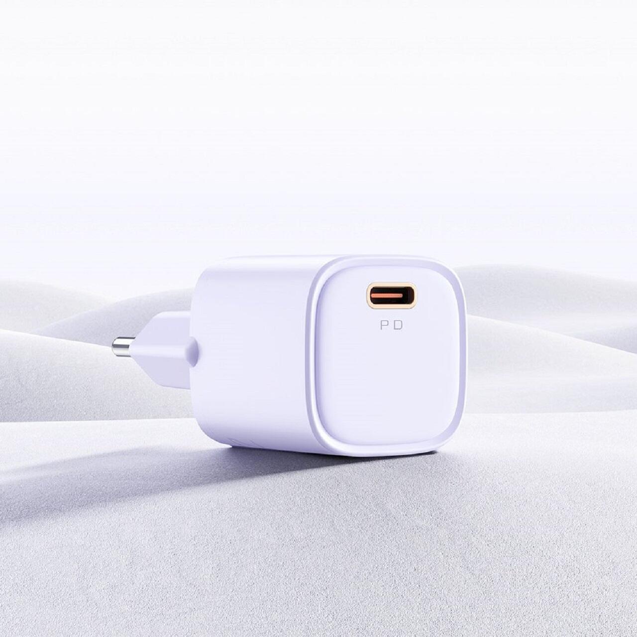 Mcdodo Incarcator Retea Nano Series Fast Charging PD Type-C, 20W, Mov [3]