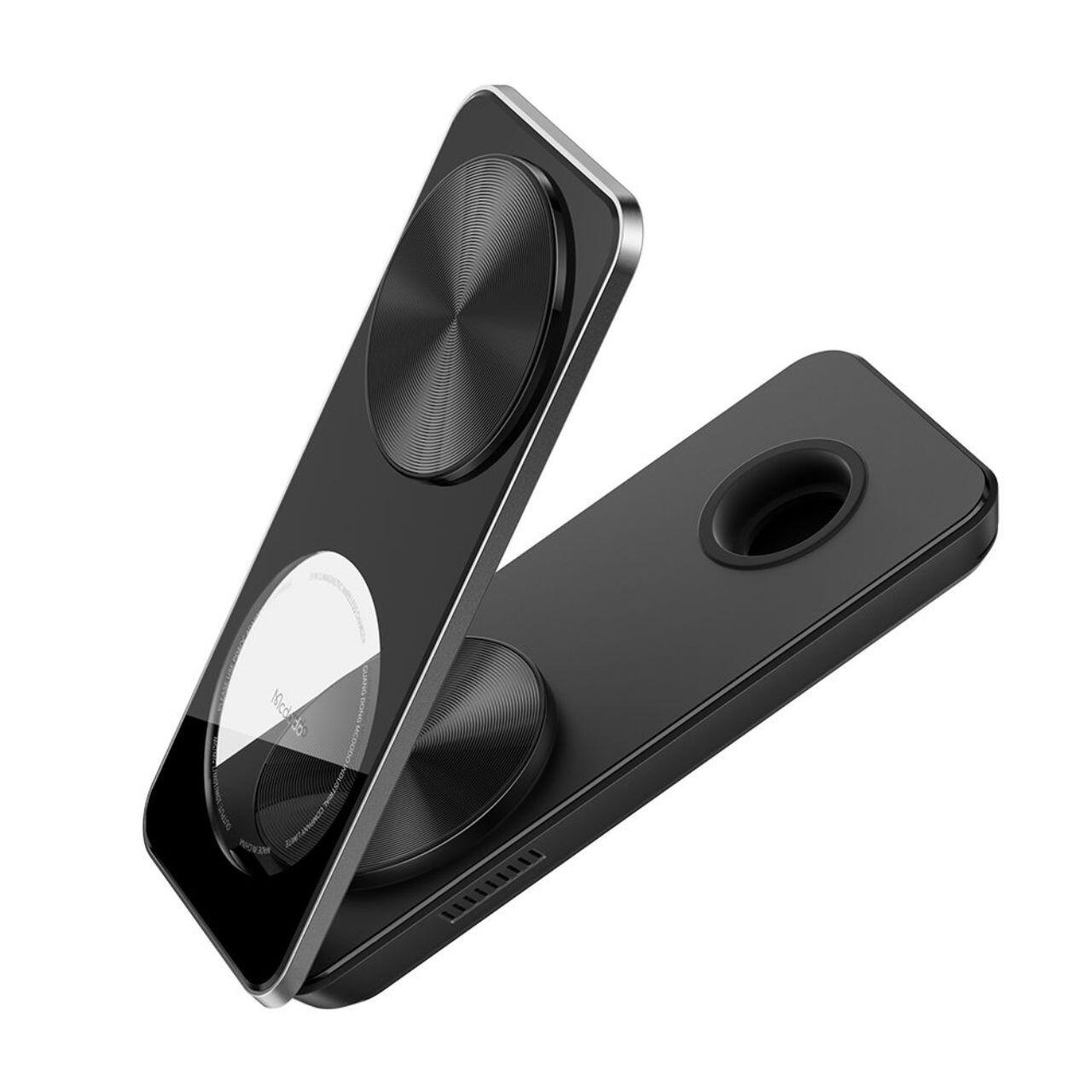 Mcdodo Incarcator Wireless Foldable 3in 1 Mangetic, pentru telefon / TWS / Apple Watch, 15W, Negru [6]
