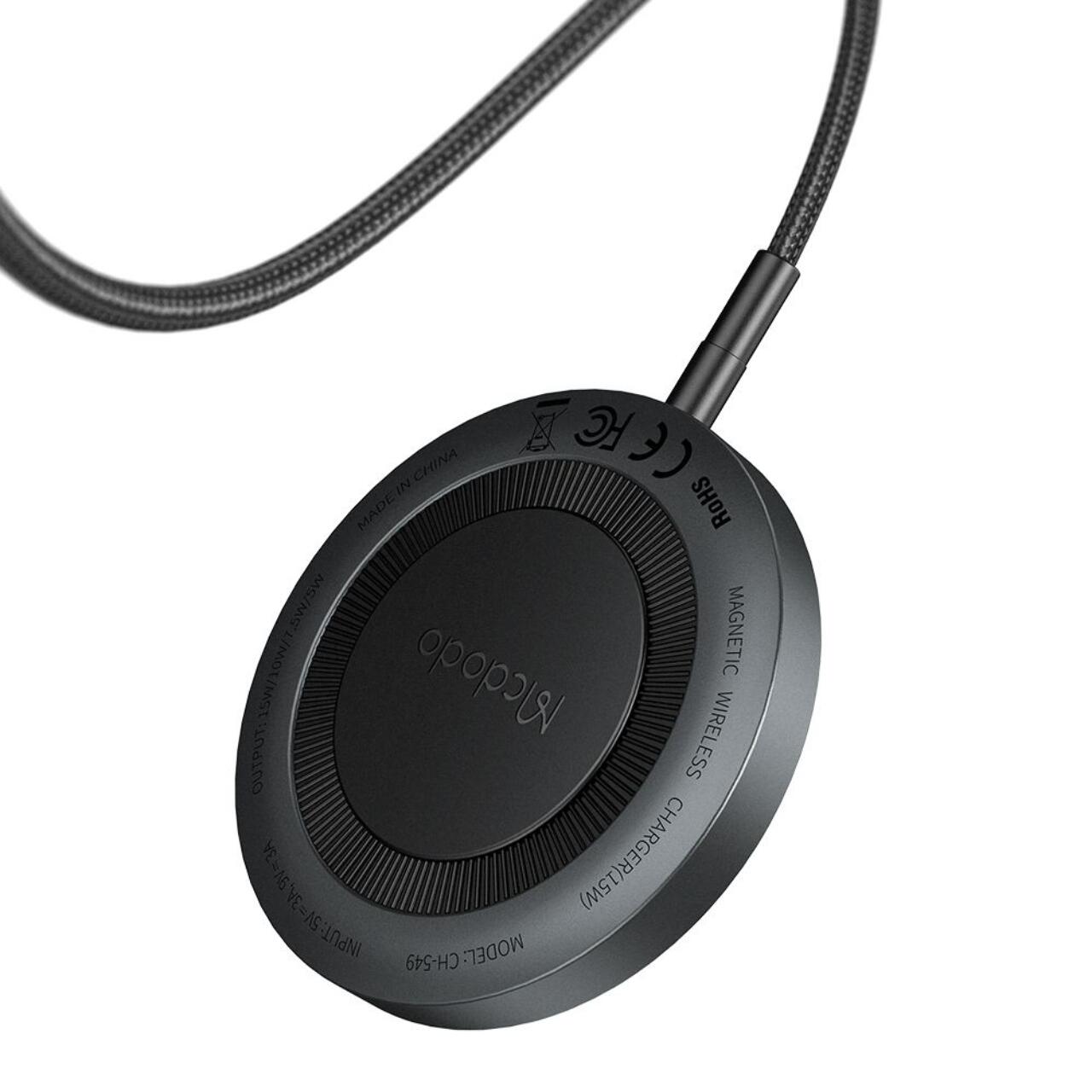 Mcdodo Incarcator Wireless Magnetic, 15W, 1m Negru [1]
