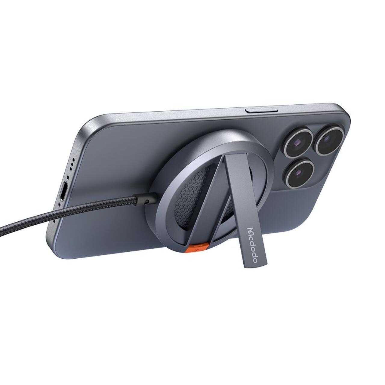 Mcdodo Incarcator wireless Magnetic, Suport, 15W, 1m Gri [3]