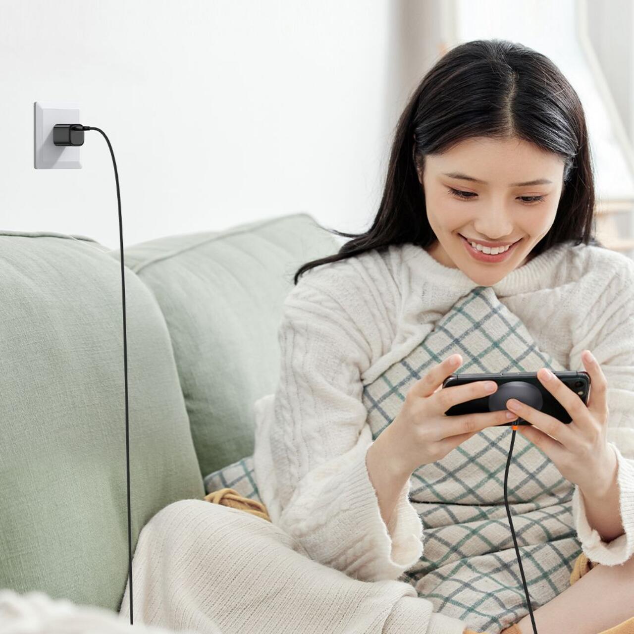 Mcdodo Incarcator wireless MagQ Magnetic, 15W, Qi2, cip MSC Negru [6]