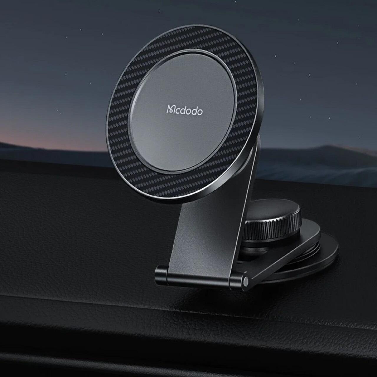 Mcdodo Suport Auto Magnetic Biotite Series, prindere cu adeziv, Negru [1]