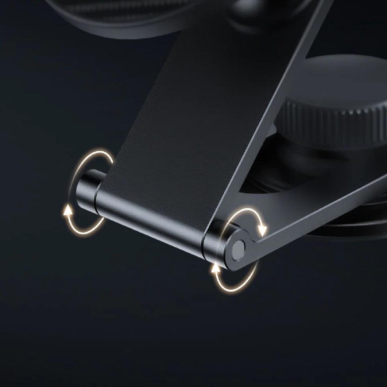 Mcdodo Suport Auto Magnetic Biotite Series, prindere cu adeziv, Negru [4]