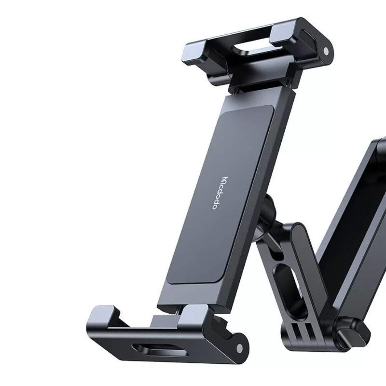 Mcdodo Suport Auto telefon si tableta cu diagonala intre 4.7 si 12.9 inch, rotire la 360 grade, pentru tetiera, Negru [2]