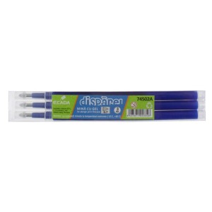 Birotică și Papetărie - Mina cu gel disparel albastra 74502a 3 buc
