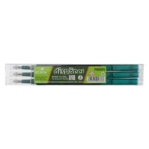 Birotică și Papetărie - Mina cu gel disparel verde 74502v 3 buc