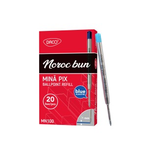 Birotică și Papetărie - Mina pix metalica tip parker daco mn100 20 buc