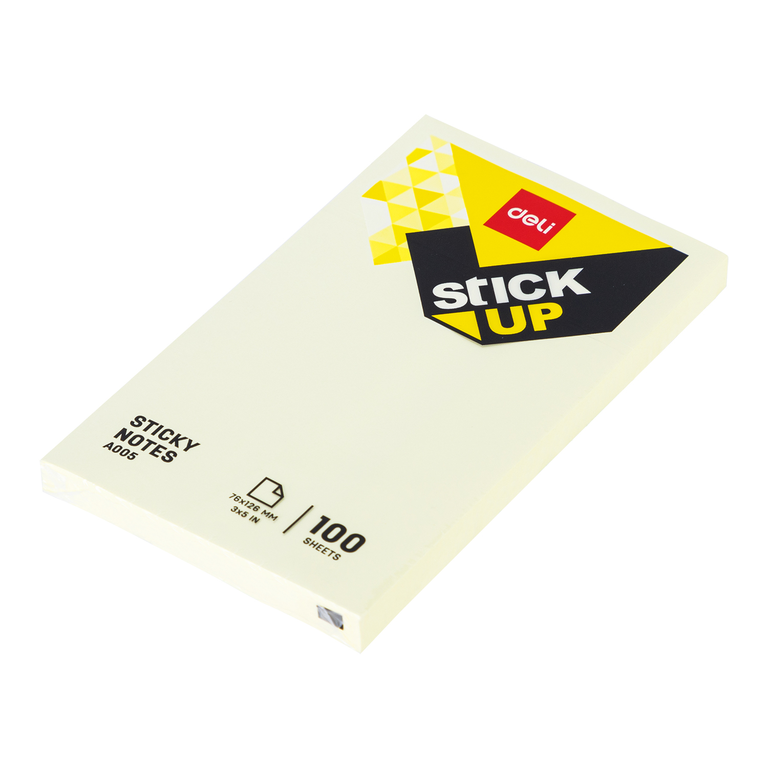 Notes adeziv 76*126mm galben 100 file deli [2]