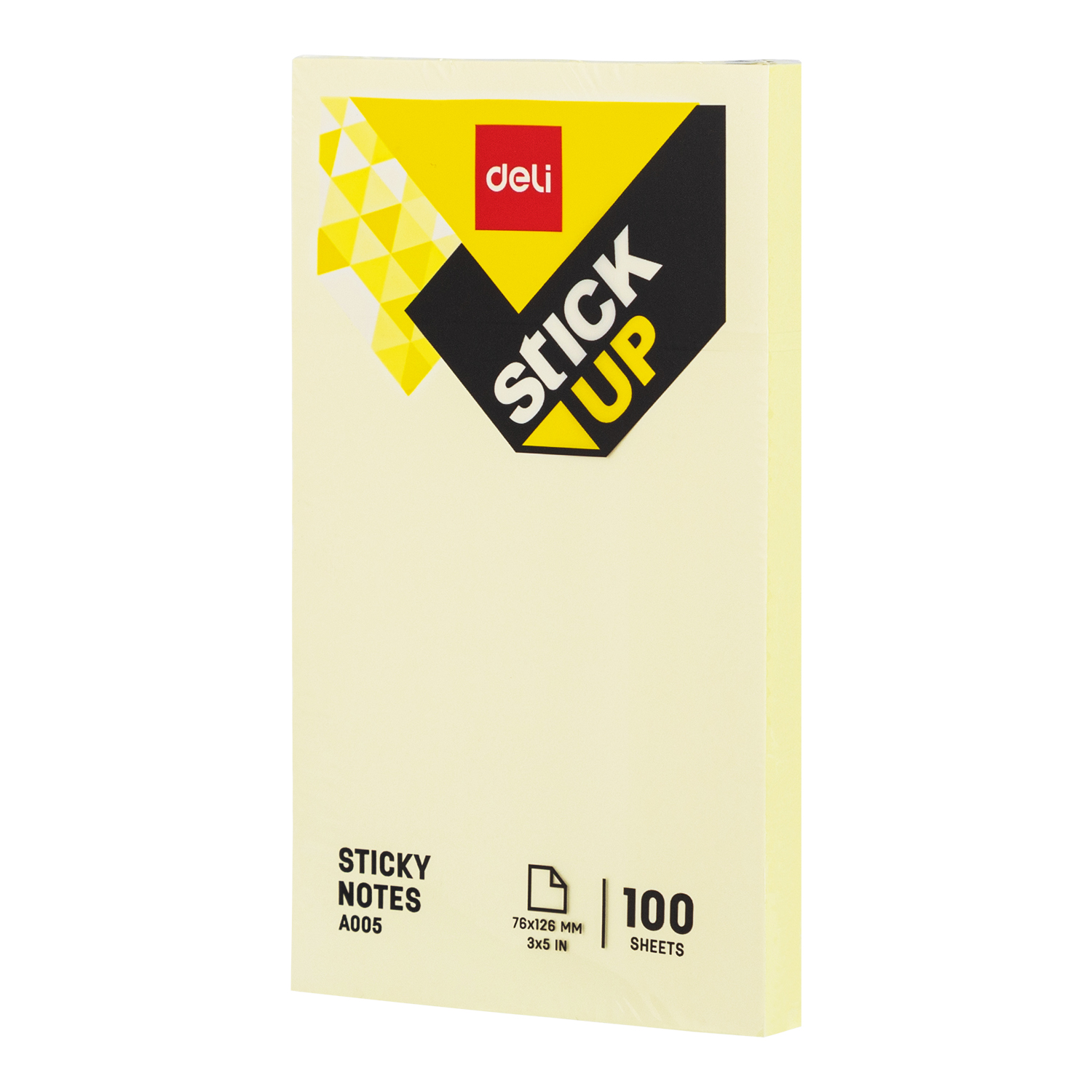 Notes adeziv 76*126mm galben 100 file deli [1]