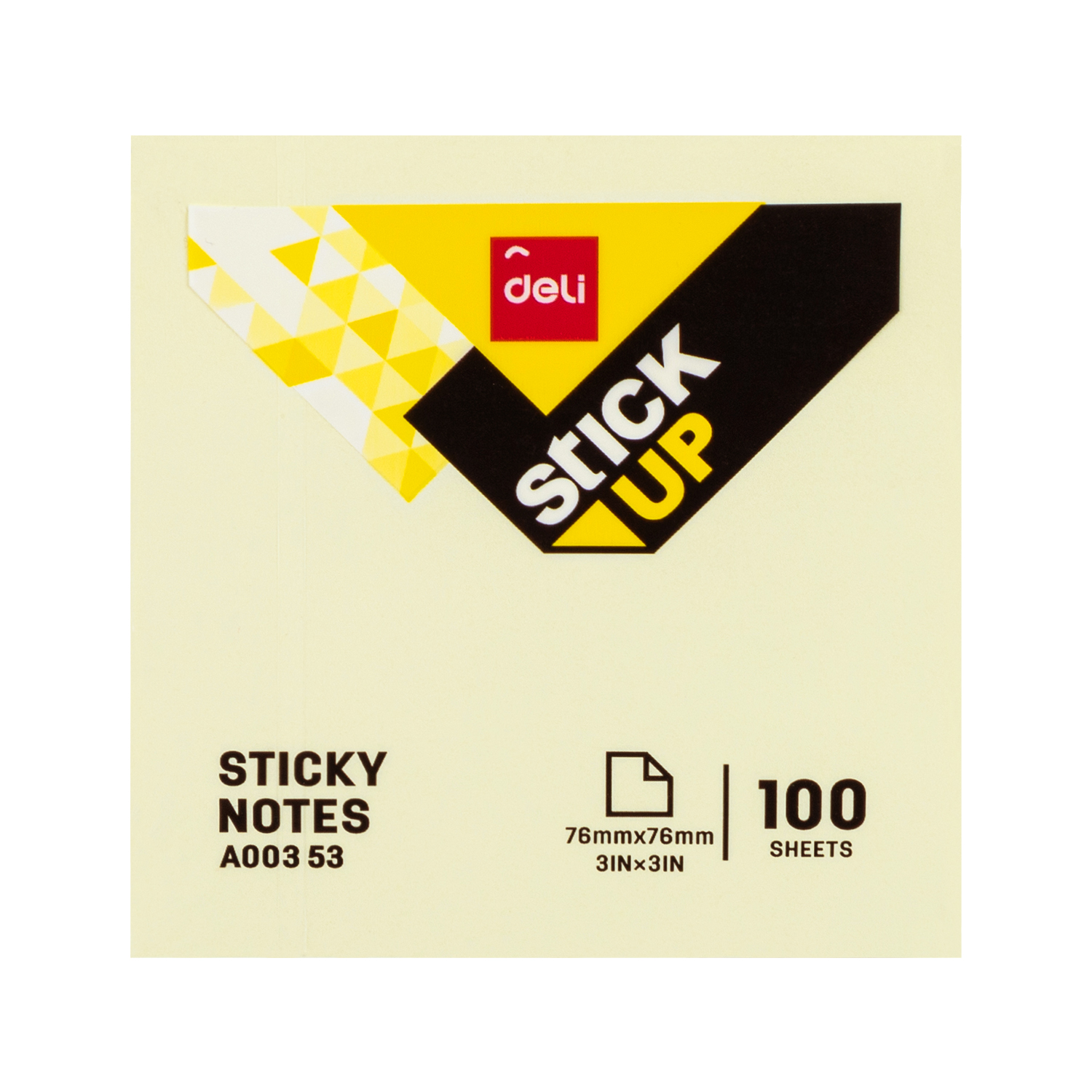 Notesuri adezive - Notes adeziv 76*76mm galben 100 file deli