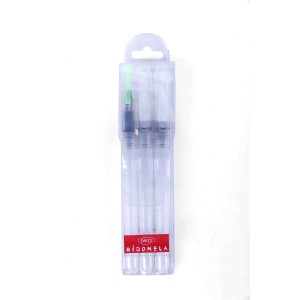 Art & Craft si Artizanat - Pensule set 3 cu rezervor plate pn603d