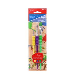 Art & Craft si Artizanat - Pensule set 3 par sintetic daco pn293
