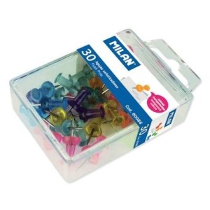 Birotică și Papetărie - Pioneze pt panouri de pluta milan 80086 10 buc