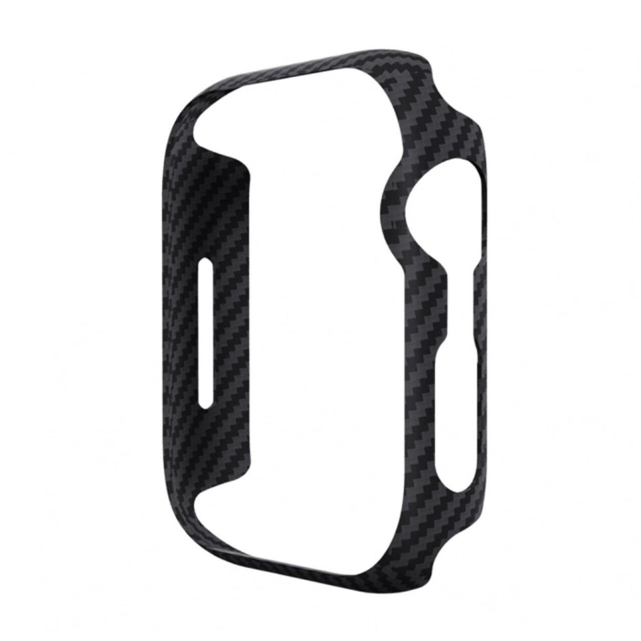 Laptop, Tablete & Telefoane - Pitaka Carcasa Air Case Aramida Apple Watch 7 45mm Negru