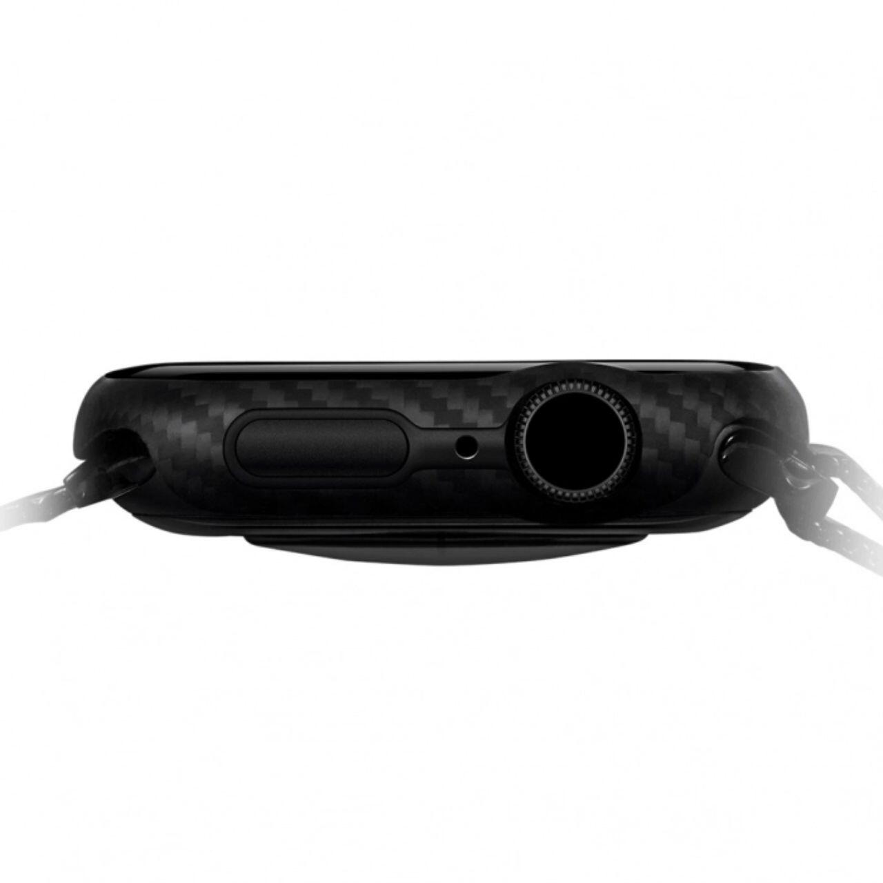 Pitaka Carcasa Air Case Aramida Apple Watch 7 45mm Negru [3]