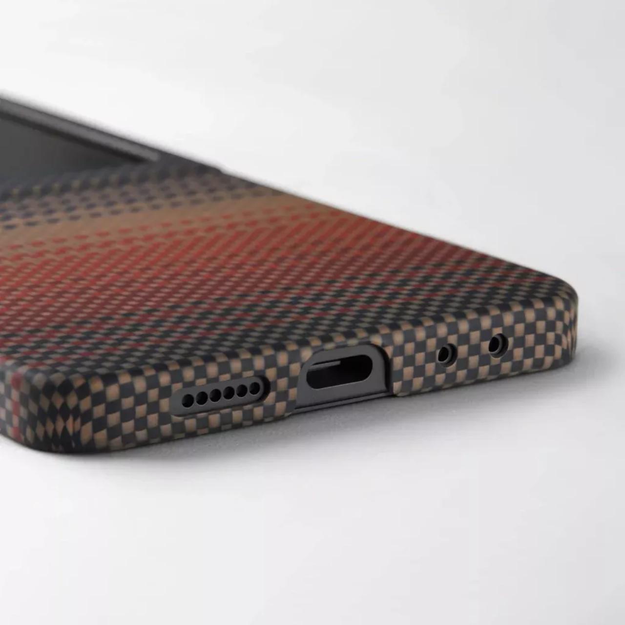 Pitaka Husa MagEZ 7 Ultra-Slim Aramida Magsafe Samsung Galaxy Z Flip7 Sunset [3]