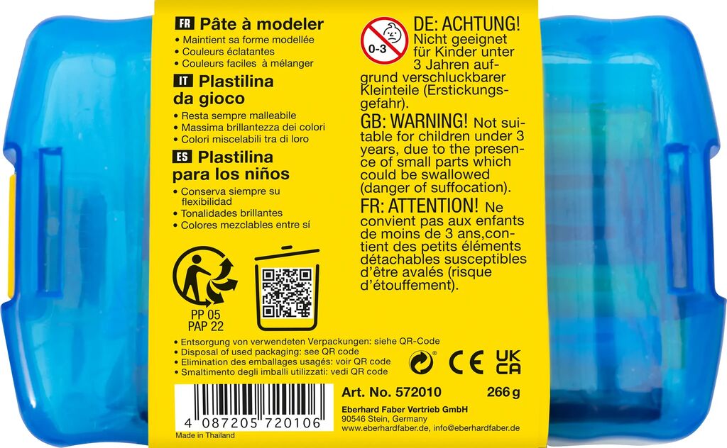 Plastilina 10 culori cutie plastic eberhard faber [1]