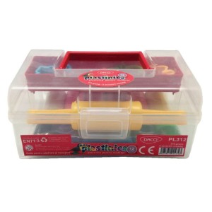 Art & Craft si Artizanat - Plastilina 12c 375g cutie daco plastinica pl312