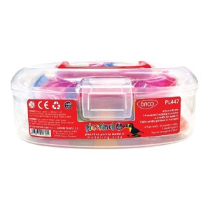 Art & Craft si Artizanat - Plastilina 7c 23 accesorii 440g daco plastinel pl447