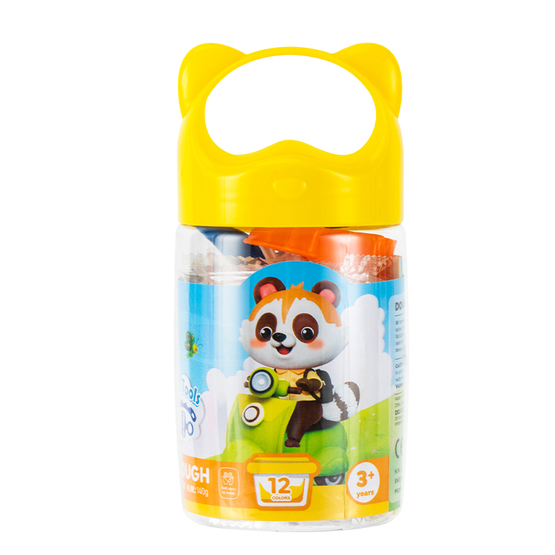 Art & Craft si Artizanat - Plastilina soft airdry galetusa 12 culori 140g deli
